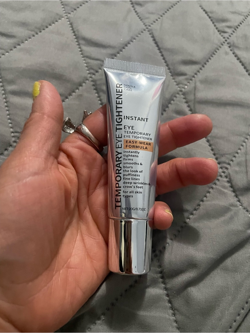 Instant Temporary Eye Tightener Tube - Silver